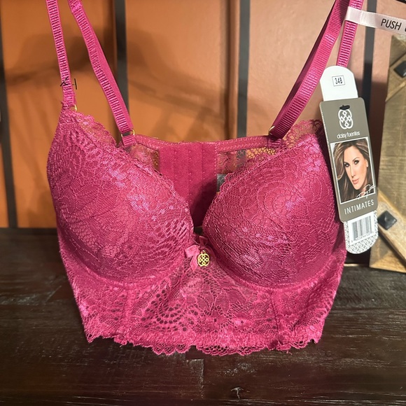 NWT Daisy Fuentes Intimates Underwire Push Up Bra - Picture 6 of 9